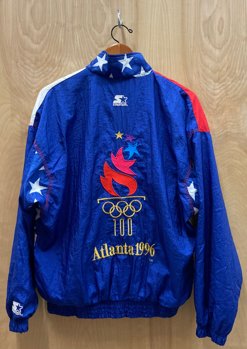 1996 Atlanta Olympics U.S.A track Jacket (S) – Pike Hill Vintage