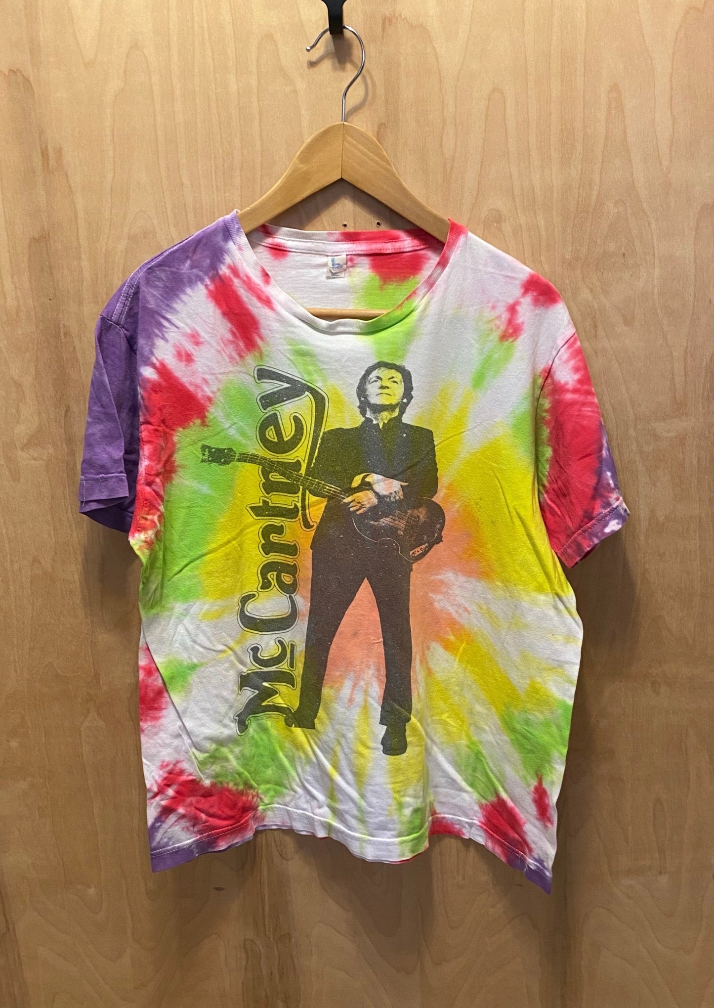 Camiseta teñida de la gira On the Run de Paul McCartney 2011 (M)