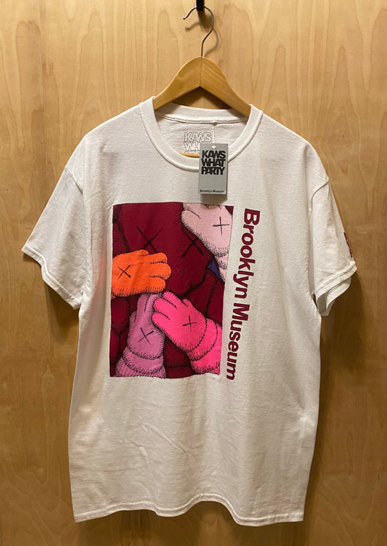 Load image into Gallery viewer, Brooklyn Museum &amp;quot;Kaws What Party&amp;quot; T-Shirt (L)
