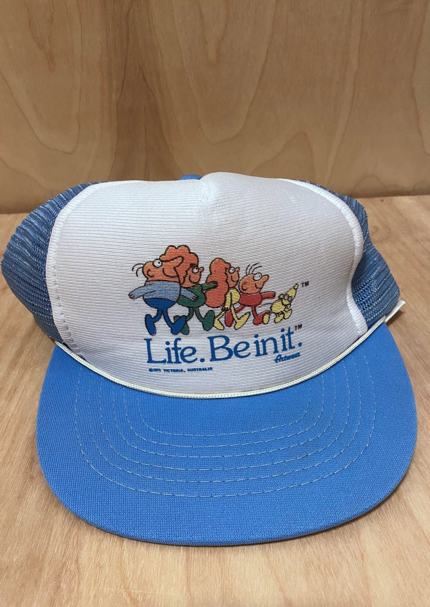 Load image into Gallery viewer, 1975 &amp;quot;Life. Be in It&amp;quot; Trucker Hat (OS)
