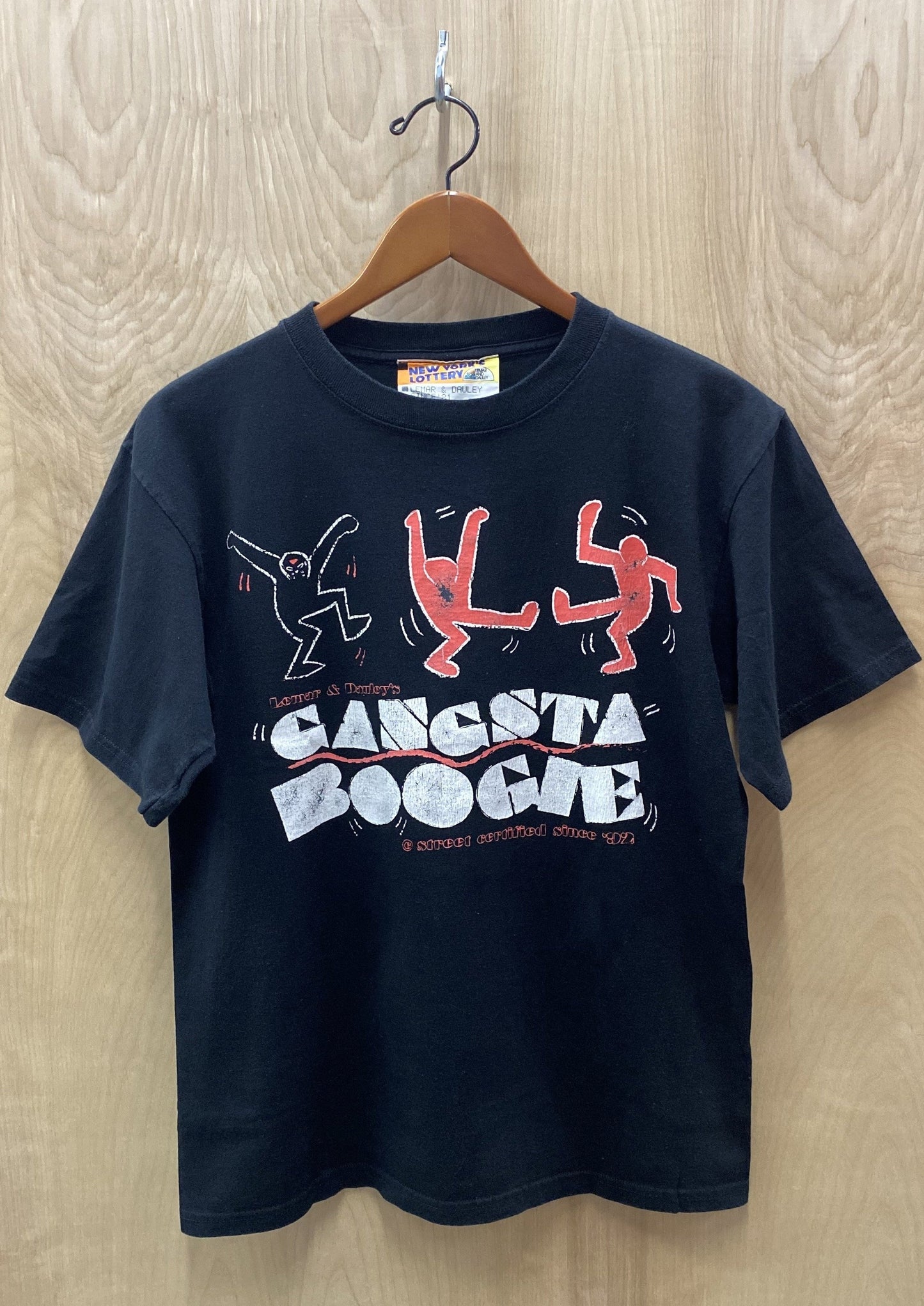 Cargar imagen en el visor de la galería, Vintage lemar and dauley Gangsta Boogie T-Shirt (4811530534992)
