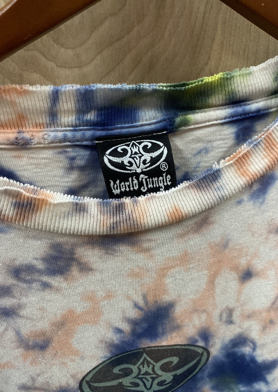 Cargar imagen en el visor de la galería, World Jungle Vintage Tye - Dye T-Shirt (4811531124816)
