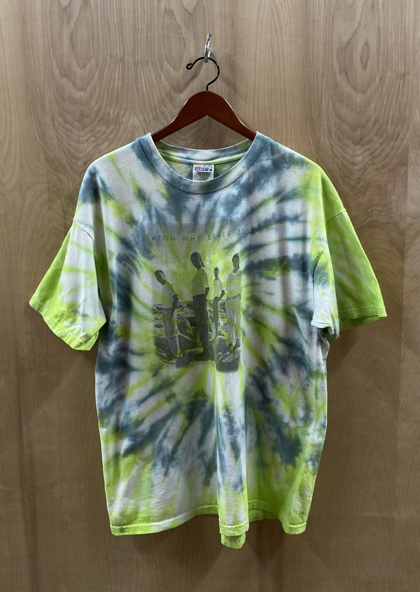 2000 Station Wholesale Hanes Tye Dye T-Shirt (4811525750864)