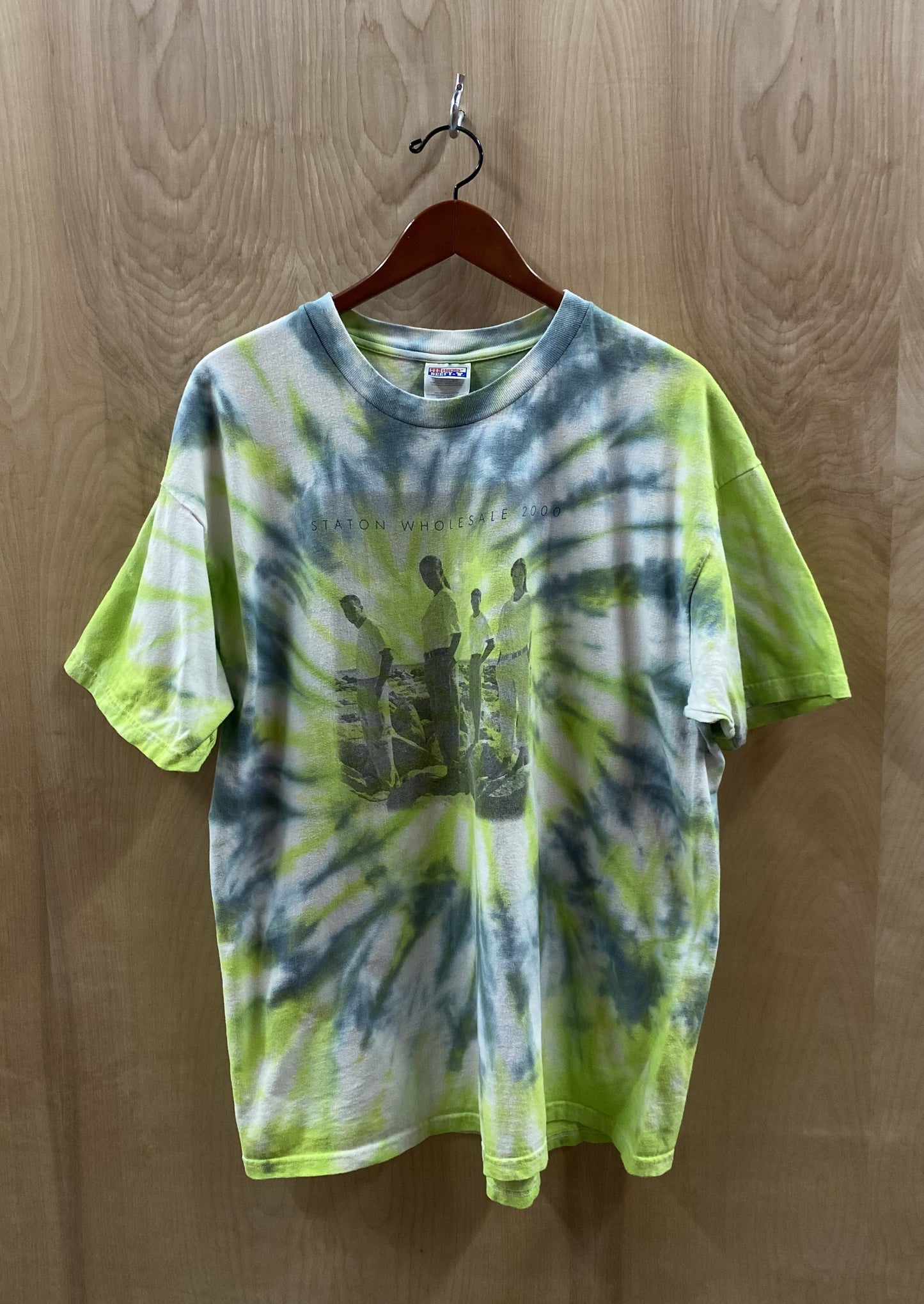 Cargar imagen en el visor de la galería, 2000 Station Wholesale Hanes Tye Dye T-Shirt (4811525750864)
