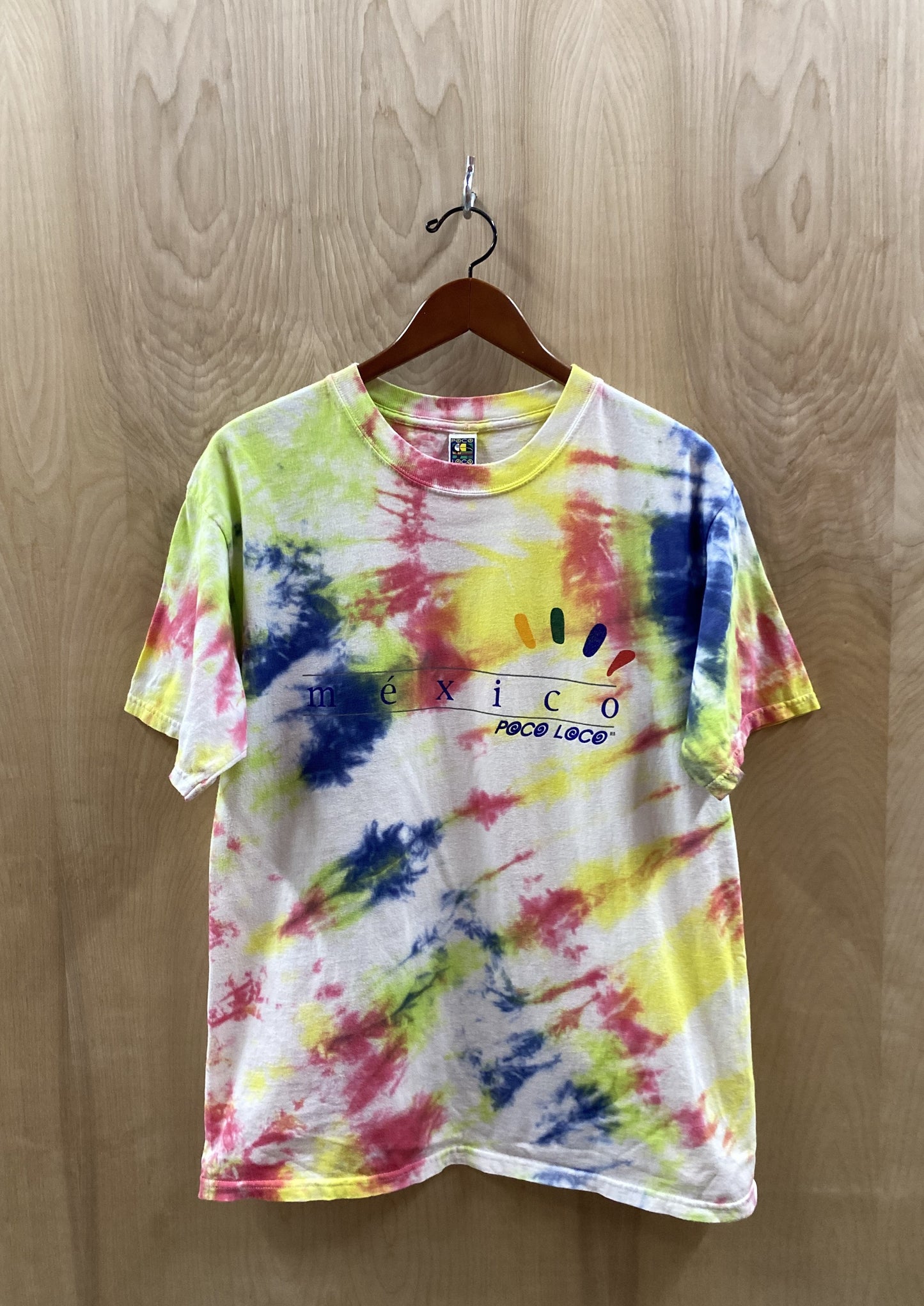 Mexico Poco Loco Tye Dye T-Shirt (4811527848016)