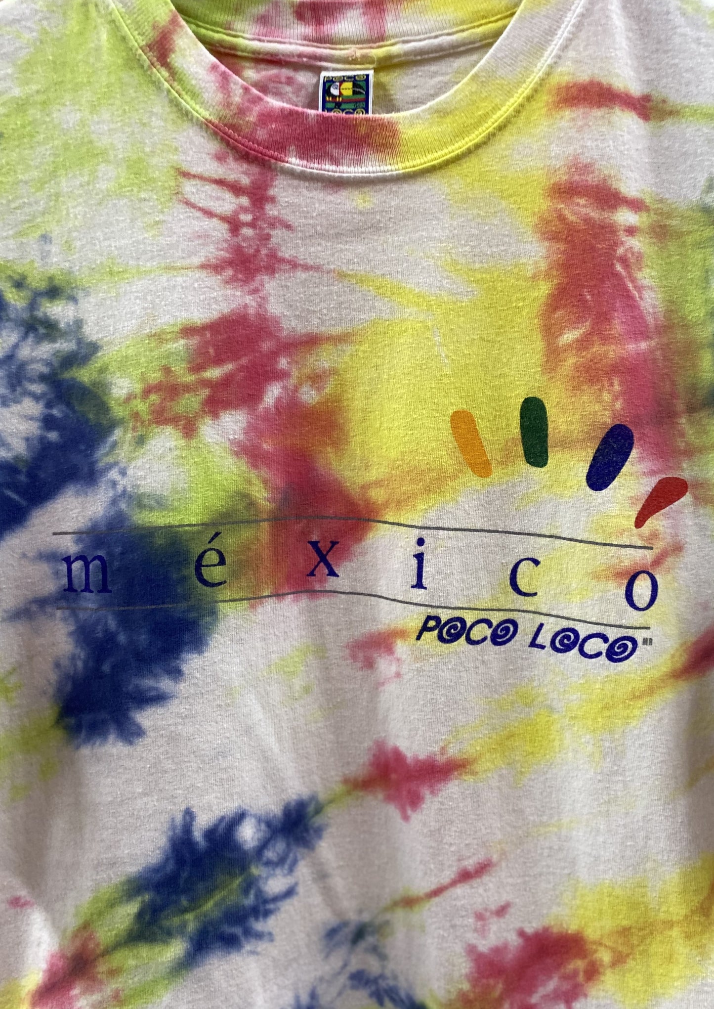 Mexico Poco Loco Tye Dye T-Shirt (4811527848016)