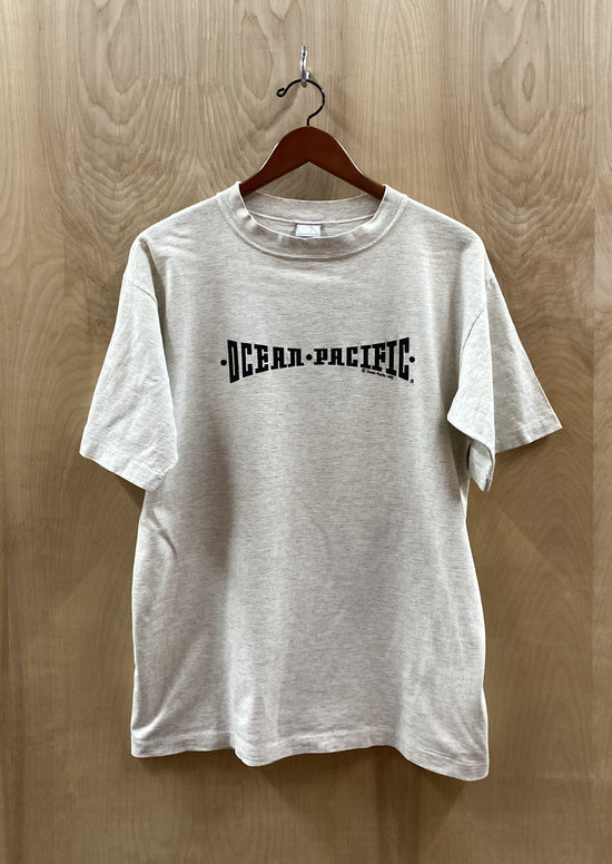 Cargar imagen en el visor de la galería, 1992 Ocean Pacific Black Lines T-Shirt (4811525554256)
