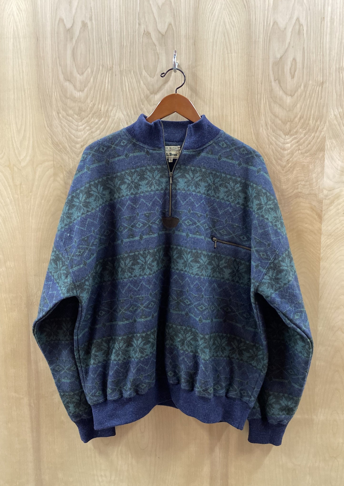 L.L Bean Quarter Zip Sweater (XL) – Pike Hill Vintage