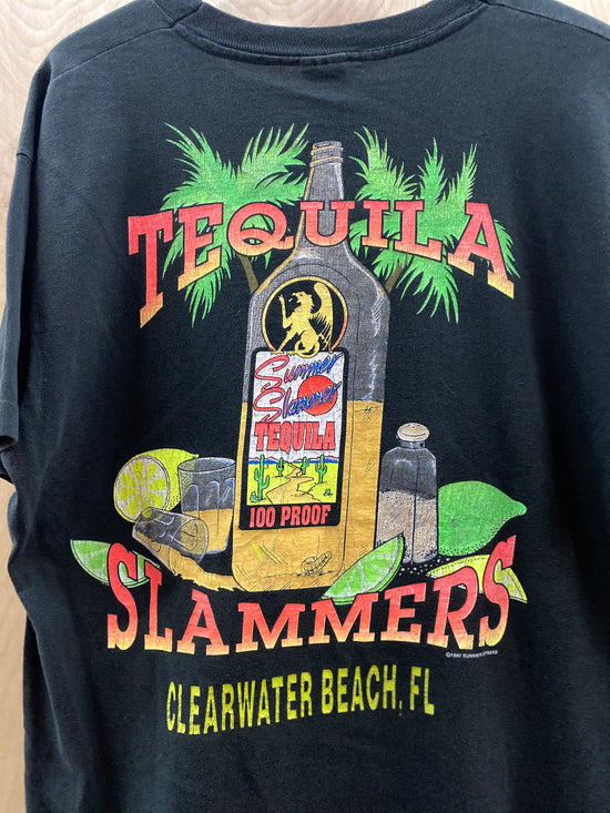 Cargar imagen en el visor de la galería, 1992 Tequila slammers T-Shirt (4811525587024)
