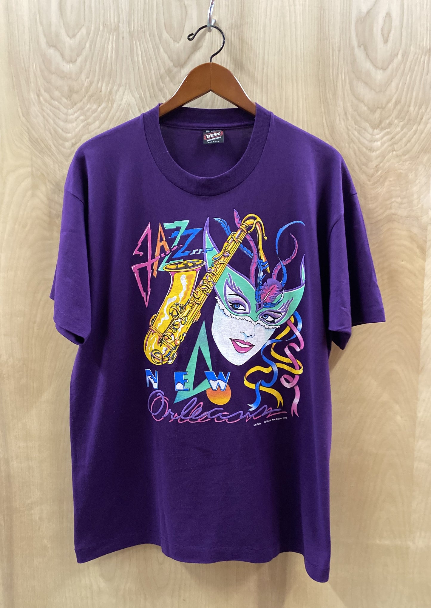 New Orleans Jazz T-Shirt (4811528437840)