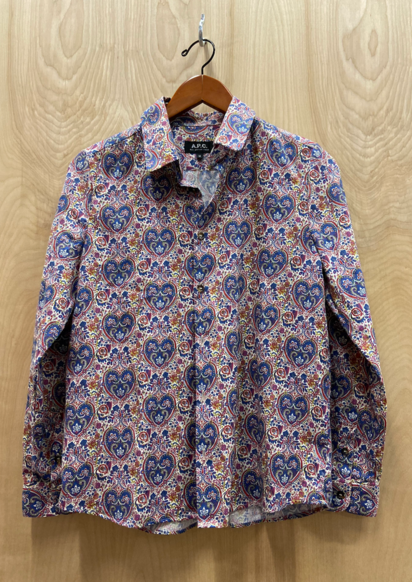 APC Paisley Buttondown Shirt