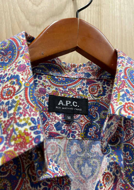 APC Paisley Buttondown Shirt