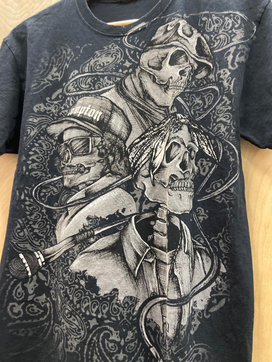 East West Skeleton Rap T-Shirt (S)