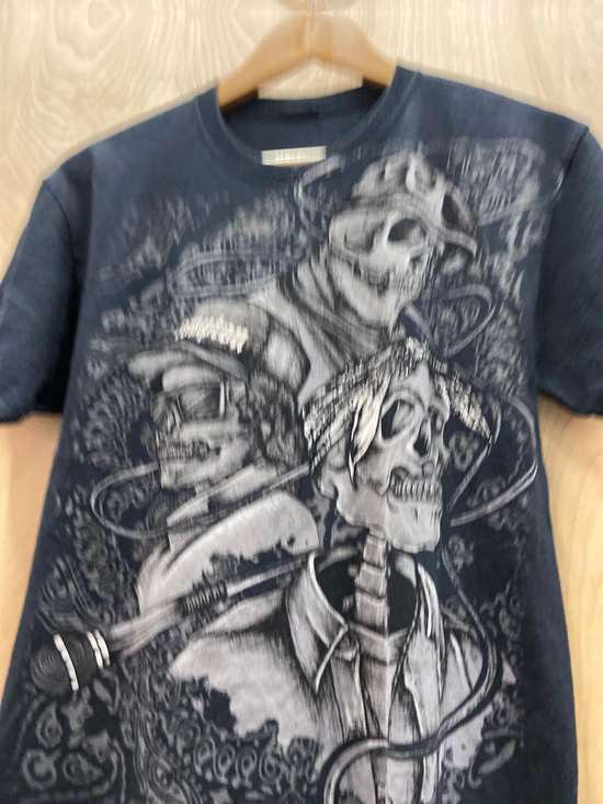 Load image into Gallery viewer, East West Skeleton Rap T-Shirt (S)
