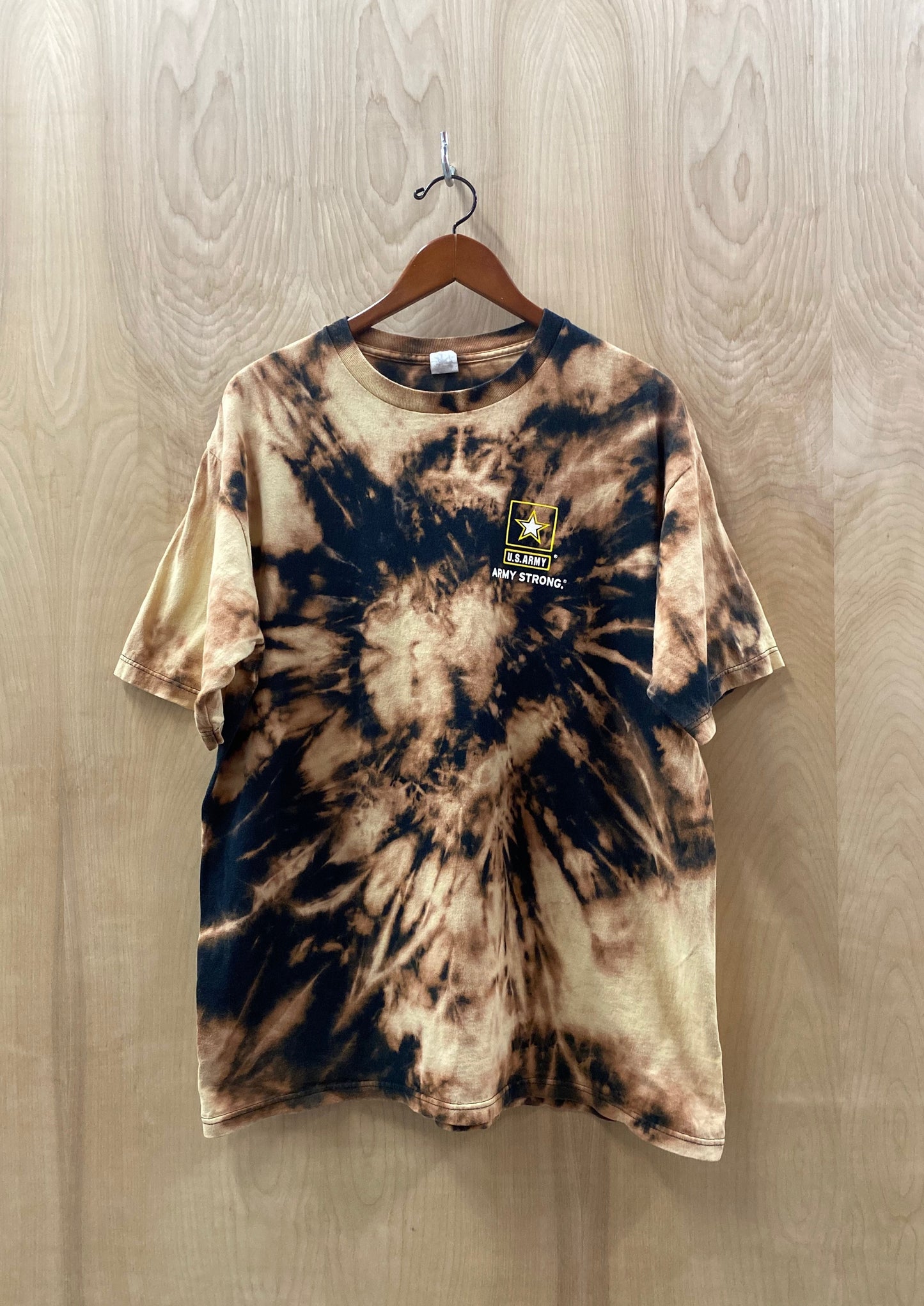 Us Army Strong Acid Wash T-Shirt (4811530010704)