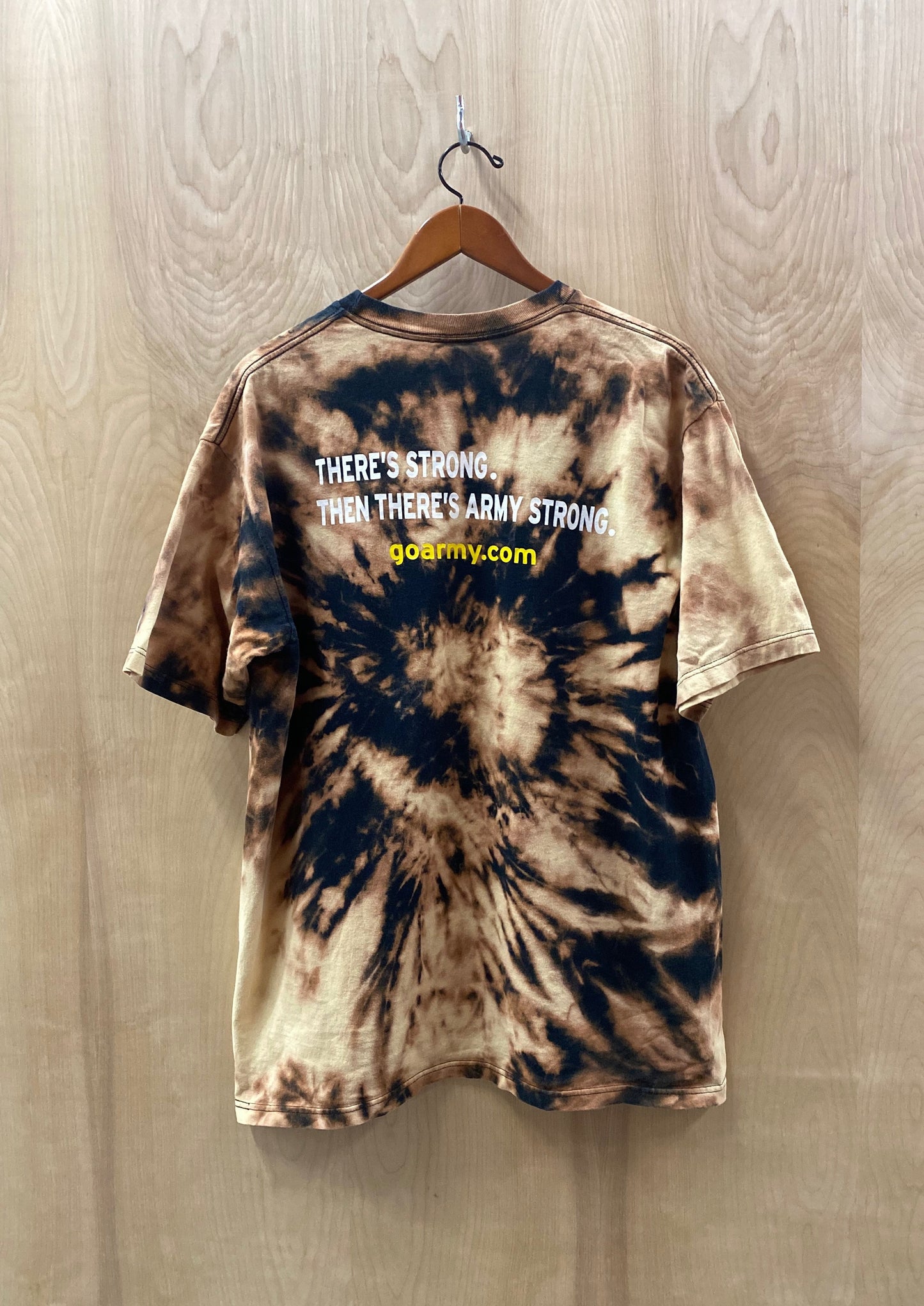 Us Army Strong Acid Wash T-Shirt (4811530010704)