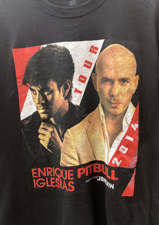 2014 Enrique Iglesia,pitbull,j.balvin tour T-Shirt (4811526013008)