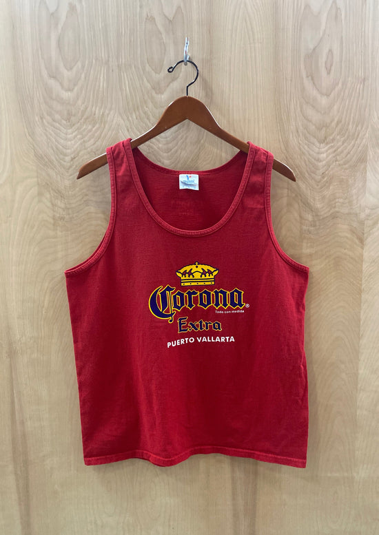 Corona Beer "Puerto Vallarta" Tank T-Shirt (6556859727952)