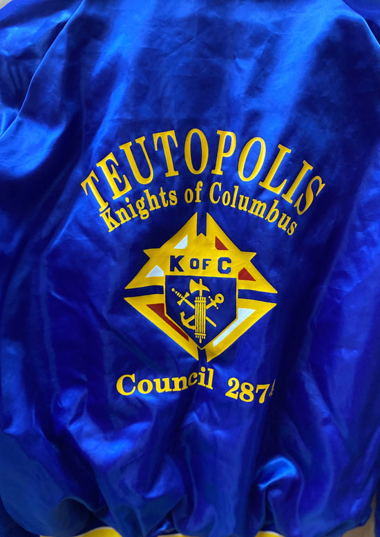 Teutopolis-Knights of Columbus Satin Bomber (4811529650256)