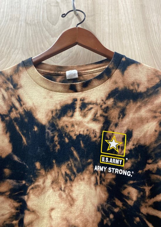 Us Army Strong Acid Wash T-Shirt (4811530010704)