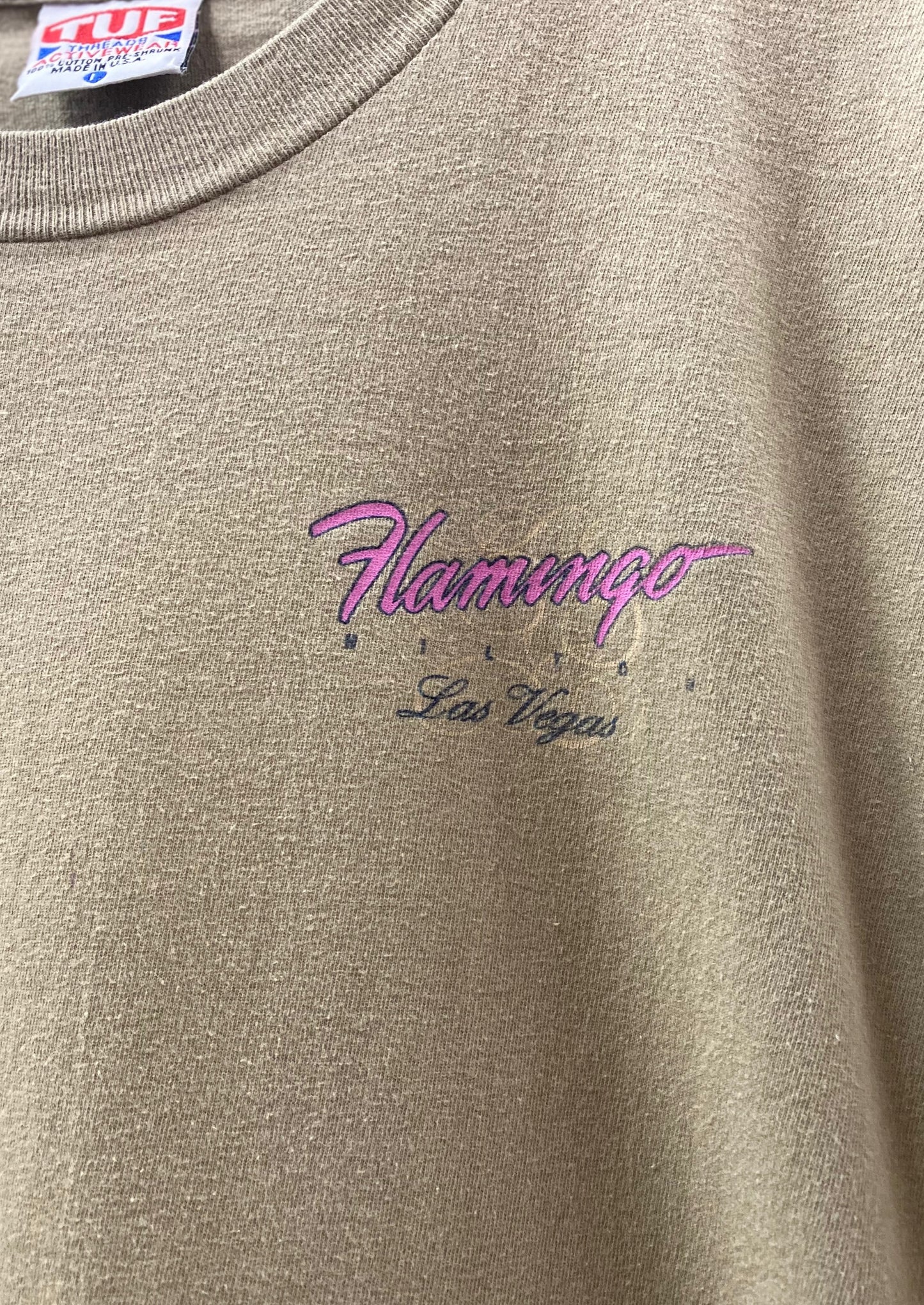 Cargar imagen en el visor de la galería, Vintage Flamingo Hotel &amp;amp; Casino T-Shirt (4811530371152)
