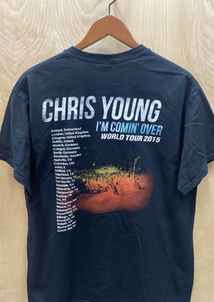 Load image into Gallery viewer, Chris Young (Im Coming Over) World Tour T-Shirt (6584621006928)
