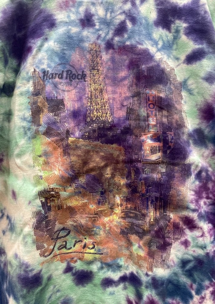 Load image into Gallery viewer, Hardrock Cafe Paris Tye-Dye T-Shirt (6584620187728)
