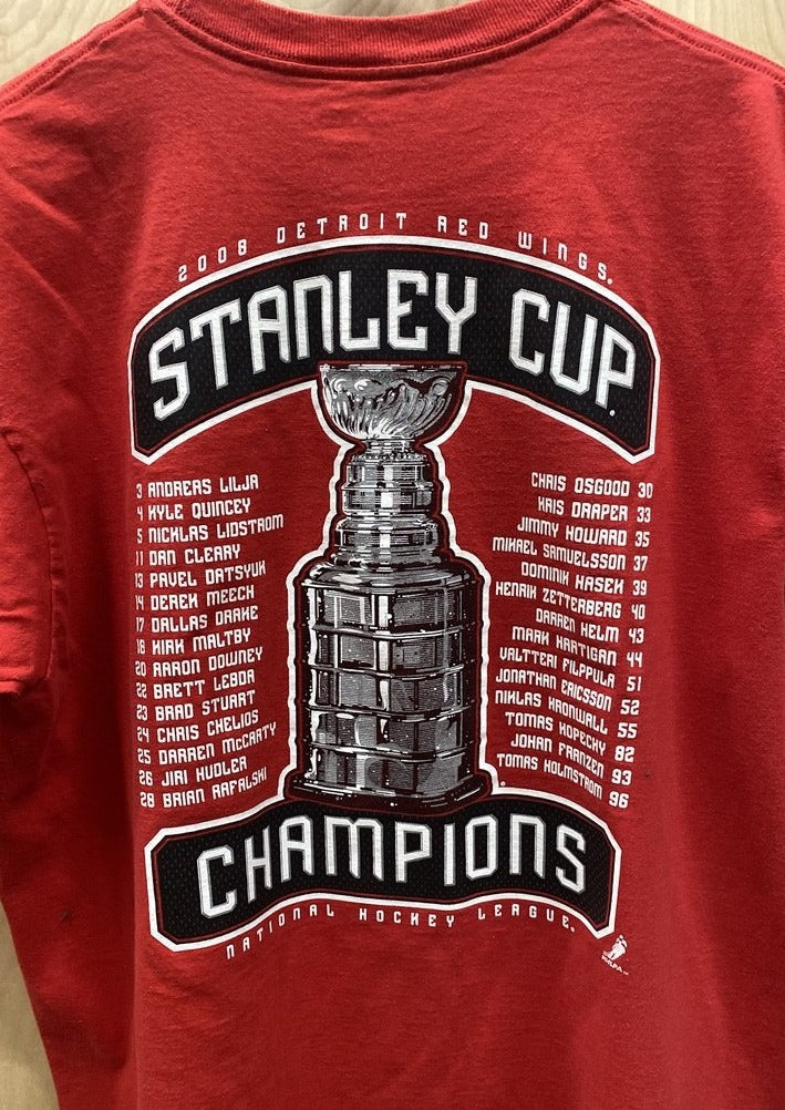 2008 Red Wings Stanley Cup Finals T-Shirt (6584619958352)