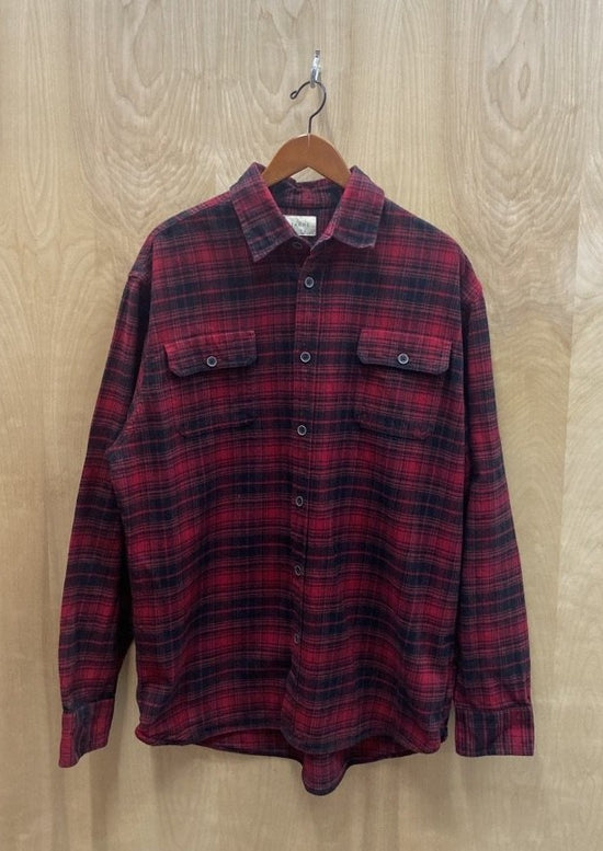 JACHS Long Sleeve Flannel Shirt (6584617828432)