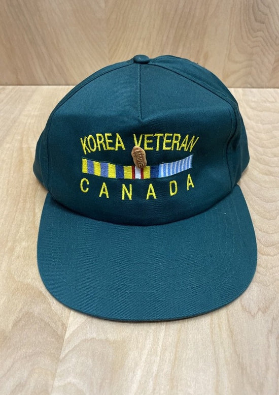 Authentic Korean War Veteran "Canada" Snapback Cap (6556976119888)