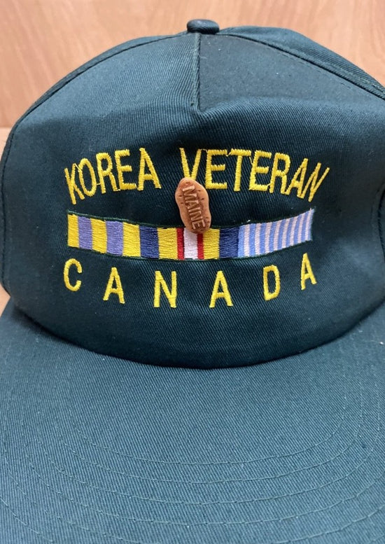 Cargar imagen en el visor de la galería, Authentic Korean War Veteran &amp;quot;Canada&amp;quot; Snapback Cap (6556976119888)
